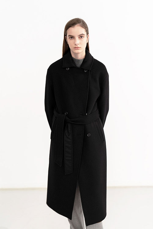 [4차 리오더][이보영 착용]Lana double handmade coat (black)